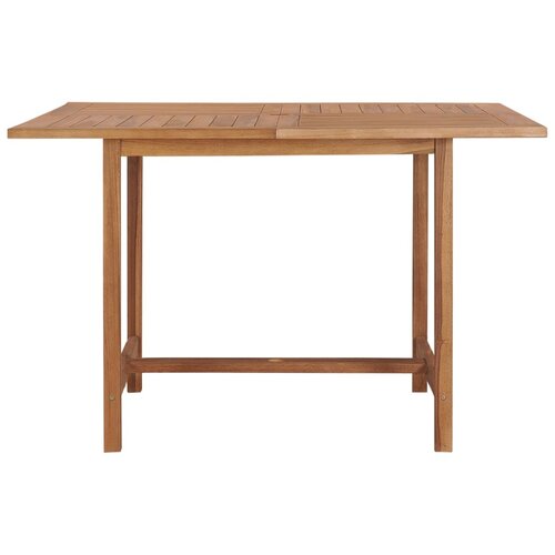 Maison Chic vrtna miza - vrtna jedilna miza 110x110x75 cm trdna tikovina, (21715423) Cene