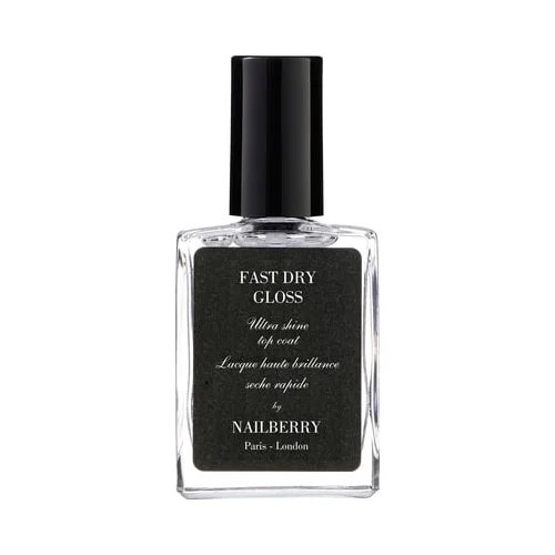 Nailberry Fast Dry Gloss Ultra Shine Top Coat brzosušeći top lak za nokte 15 ml