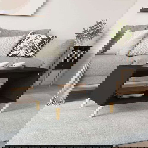  Stolić za kavu crni 60x50x40 cm od konstruiranog drva Cijene