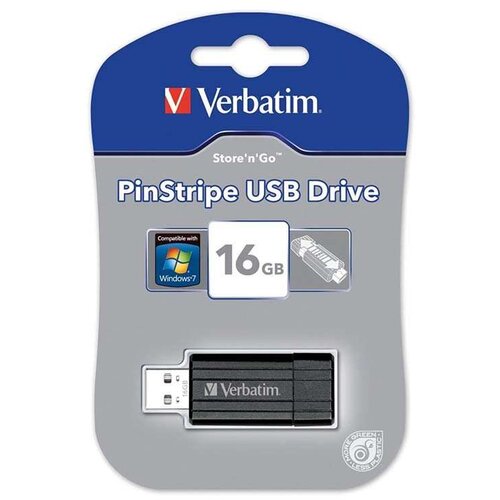 Verbatim Flash USB 16GB 2.0 PinStripe Cene