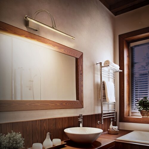Ideal Lux - LED osvetljenje za slike BOW LED/8W/230V 76 cm CRI 90 mesing Slike