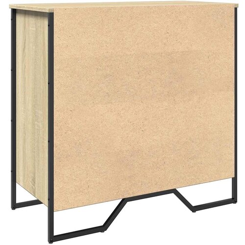  za cipele boja hrasta 80x38x78 cm konstruirano drvo Slike
