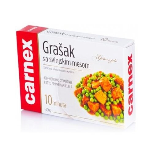 Carnex Grašak sa svinjskim mesom 400g Cene