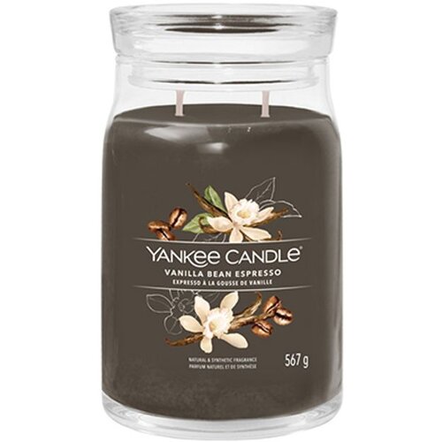 Yankee Candle Vanilla Bean Espresso dišeča sveča Signature 567 g Cene