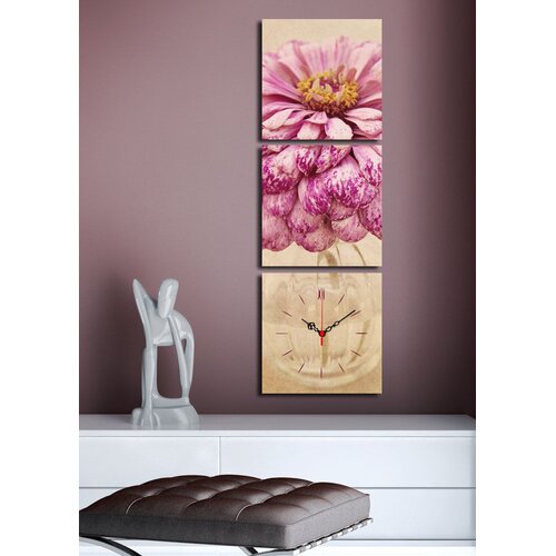 Wallity Zidni sat 3P2828CS-19, 90x28 cm, 3 dijela Cene
