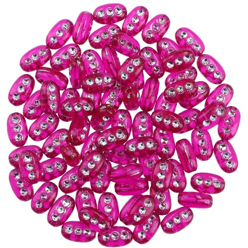 Junior Crafty pearly, kraft perlice, cirkoni, roze, 14g Cene