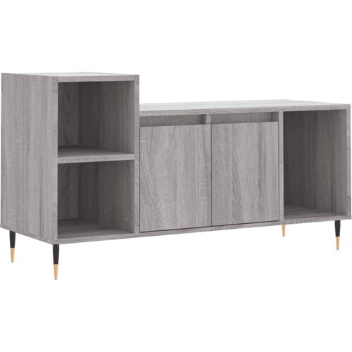 Maison Chic TV omarica - TV enota - Televizijska omarica siva sonoma 100x35x55 cm inženirski les, (21702337) Cene