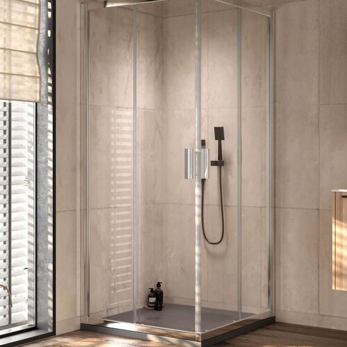 Kolpa San venus tu&scaron; kabina Q90X90 S/2 silver brill 660250 Cene