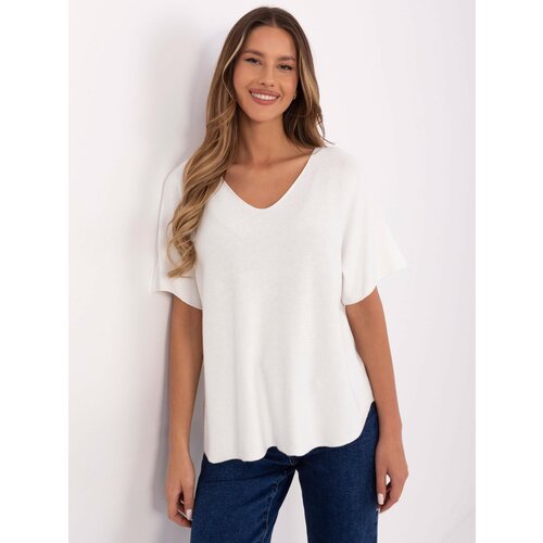 Italy Moda Sweater-MO-SW-0702.36-ecru Cene