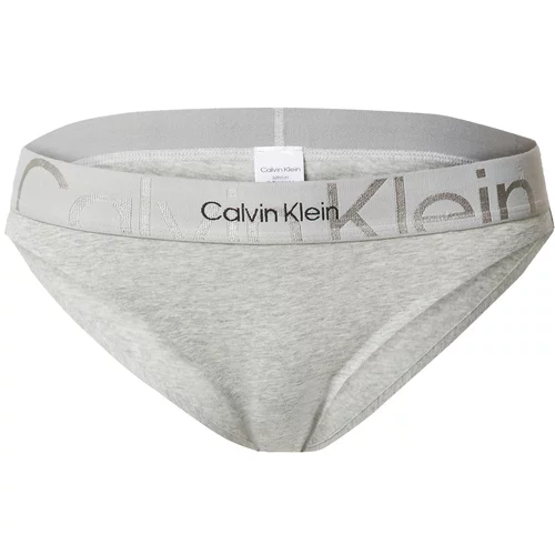 Calvin Klein Underwear Slip svijetlosiva / crna