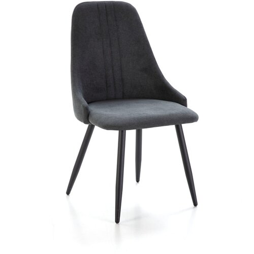 Marckeric Temno sivi jedilni stoli v kompletu 4 ks Mani &amp;ndash; Marckeric Slike