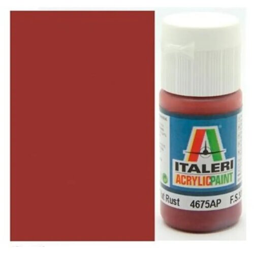 Italeri Flat Rust (4675AP) - Mat rjavo-rdeča barva za modele 20ml Cene