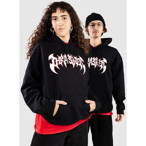 Thrasher Heavy Metal Pulover s kapuco black Slike
