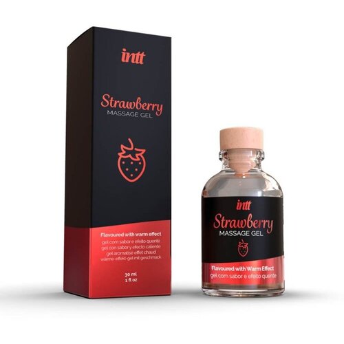 Intt Cosmetics - HOT EFFECT STRAWBERRY FLAVOR MASSAGE GEL Cene