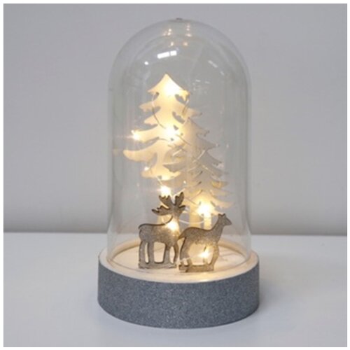 Dekordom novogodišnja dekoracija LED CLOCHE XM6052 - Reindeer Cene