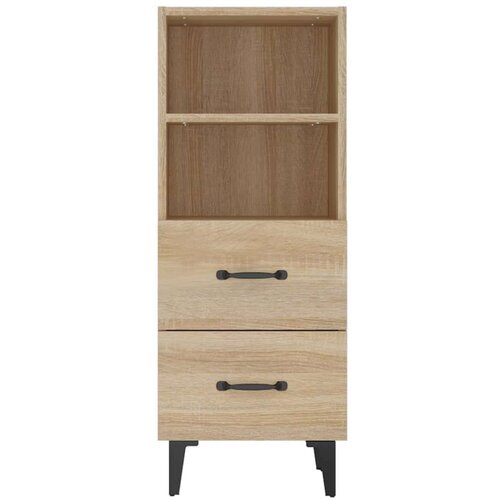  Komoda boja hrasta sonome 34 5x34x90 cm od konstruiranog drva Slike