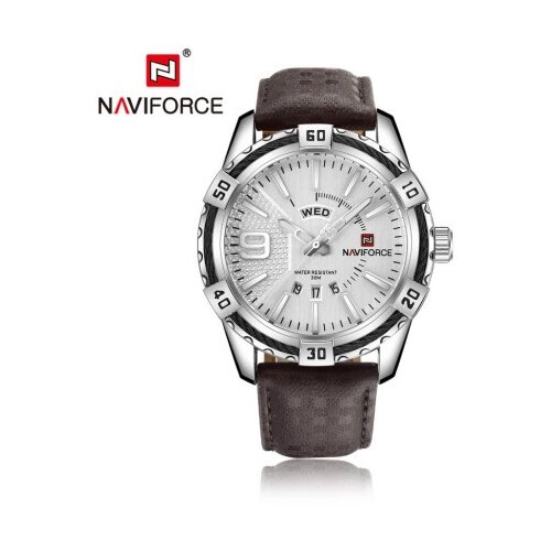 Naviforce nf9117l muški ručni sat kvarcni mehanizam braon ( NF9117L BRAON ) Cene