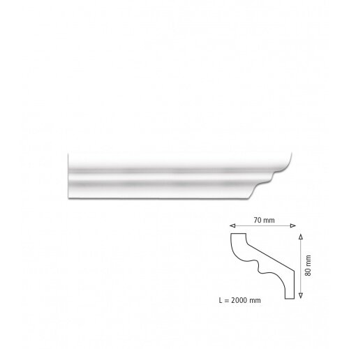 HOMESTAR Stiroporna lajsna S80 Slike