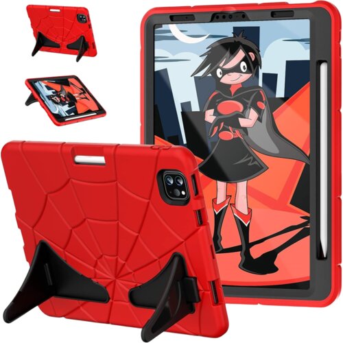 NIKCORP Etui za iPad Air 4 10.9 in iPad Pro 11, za&scaron;čitni ovitek s funkcijo stojala in prostorom za Apple Pencil, rdeče barve, (5000139215) Cene