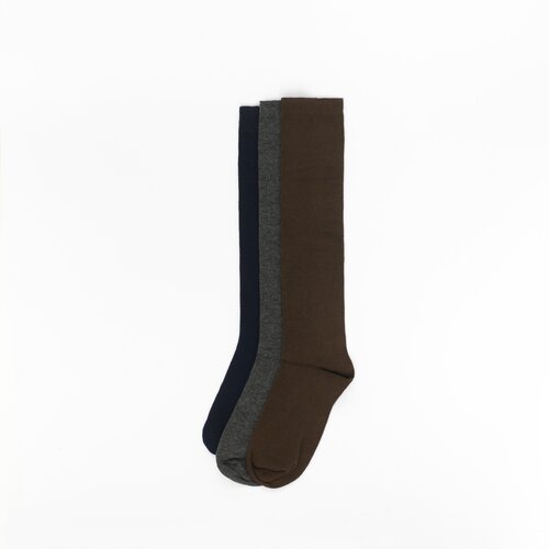 BOX SOCKS Čarape za dečake 3/1 sive, braon, teget Cene