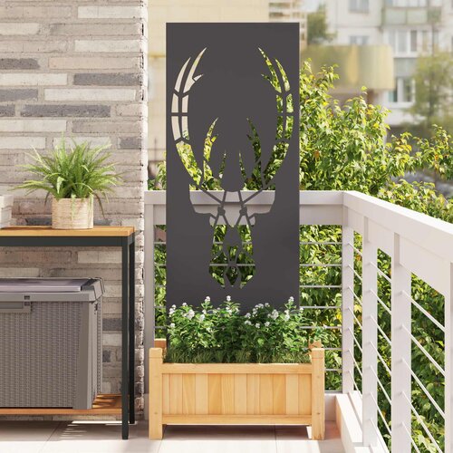  Privatnost u vrtu Crna 50 x 140 cm Hladno valjana čelična Cijene