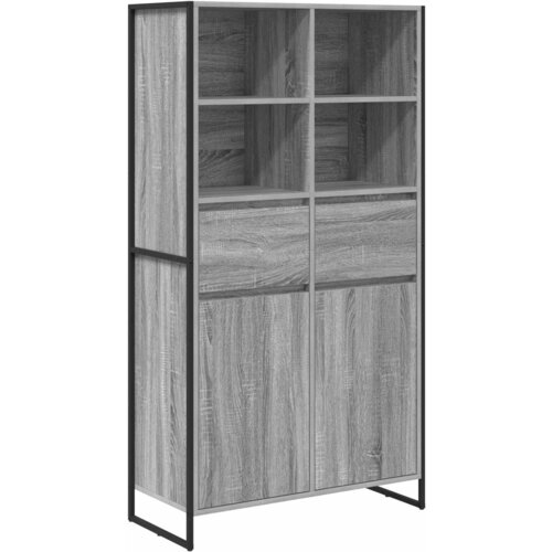 vidaXL Strani &scaron;al 2 pcs Siva Sonoma 81 x 36 x 150.5 cm Konstruiran les, (5000108517) Cene