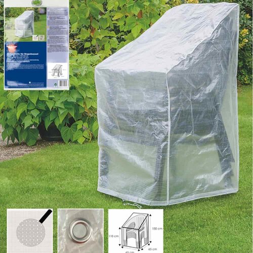 Boni-shop Transparentna Za&scaron;čitna Prevlaka za Vrtno Pohi&scaron;tvo, 65x65x110/150cm, Odporna na Vreme in UV Žarke, (5000090337) Cene