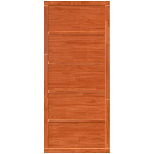  Vrata staje Vo&amp;scaron;tanosmeđa 90 x 2,5 x 208 cm Masivna borovina Slike