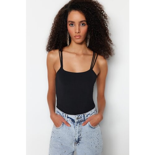Trendyol Bodysuit - Black - Fitted Slike