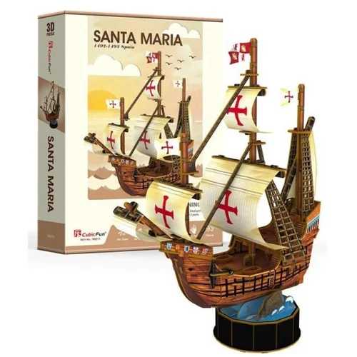  CBF240318 CUBBIC FUN PUZZLE SANTA MARIA