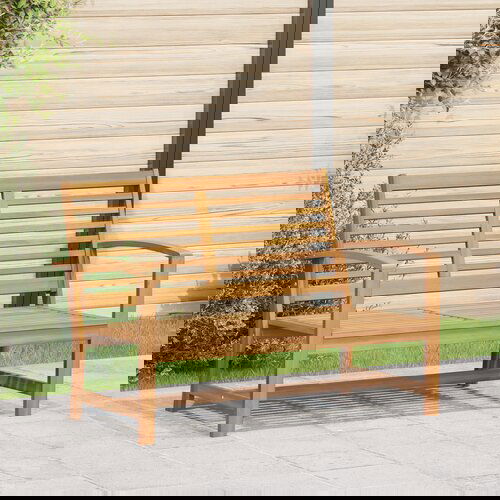 vidaXL Smeđa 110 x 64 x 76.5 cm Masivna tikovina Cijene