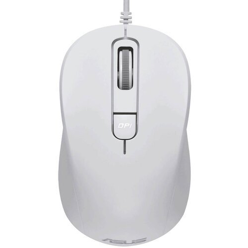 Asus Miš MU101C Wired Blue Ray, žični, tih, bijeli Cijene