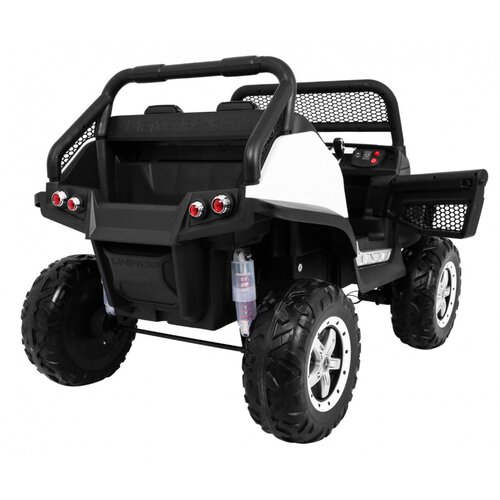  Licencirani auto na akumultor Mercedes BENZ UNIMOG - bijeli Slike