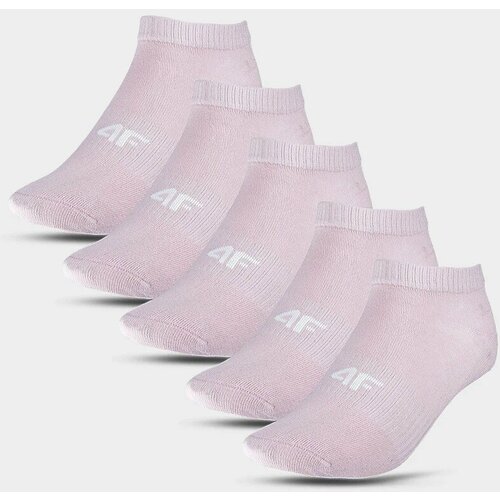 4f Girls' socks (5pack) - pink Slike