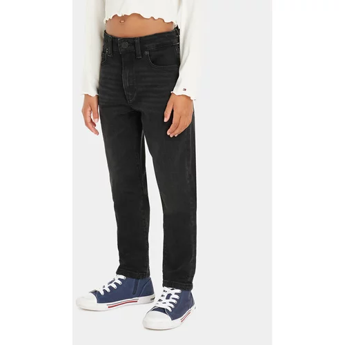 Tommy Hilfiger Jeans hlače KB0KB08274 M Črna Straight Fit