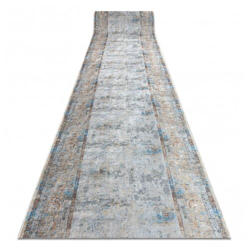 RugsX Tekač gumiran LOTUS BORDERO 95111 sivo / bež pralna protizdrsna 100 100x930 cm, (22133957) Cene