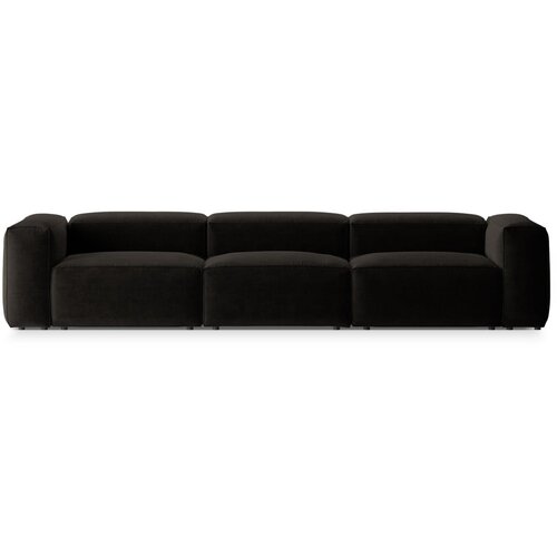 Cosmopolitan Design Crna sofa 364 cm Bergano – Cene