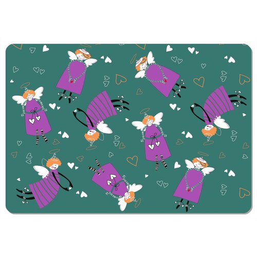 Bertoni Home Unisex's Rectangular Table Pad Angel Slike