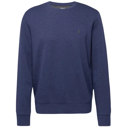 Polo Ralph Lauren Sweater majica tamno plava / tamo siva