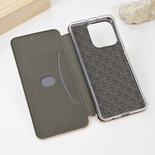 Teracell Maska za Honor X6b na preklop Flip Premium zlatna Cene