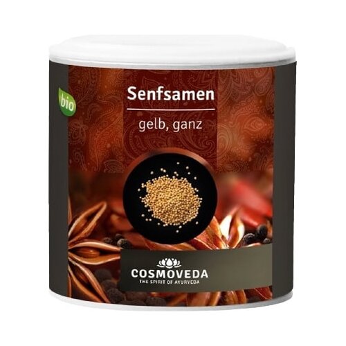 Cosmoveda Bio cijele žute sjemenke gorušice - 130 g Cene