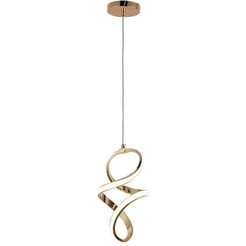 Toolight Viseća LED lampa G074-1CP Gold Slike