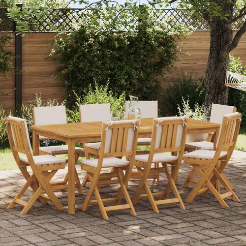  Zunanje bistro stolice 8 pcs Kremno bela 38 x 46 x 85 cm, (5000273355) Cene