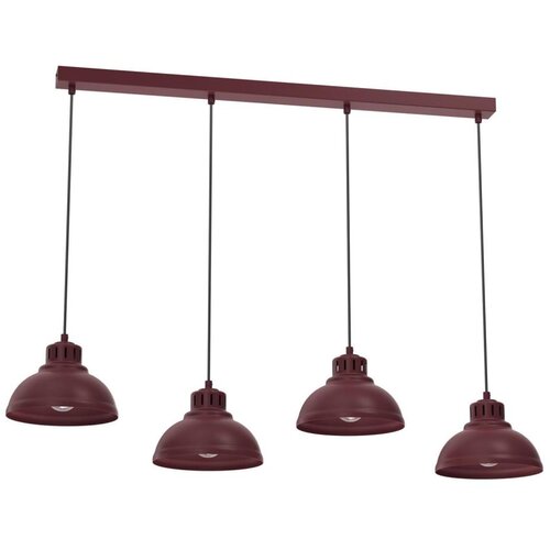  Luster na sajli SVEN 4xE27/15W/230V bordo Cene