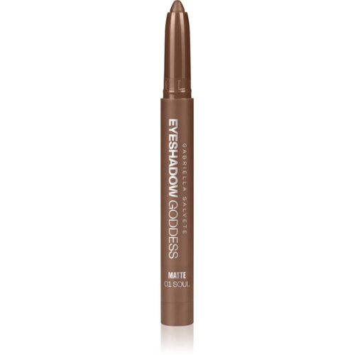 Gabriella Salvete Eyeshadow Goddess kremasto senčila za oči v svinčniku odtenek Matte 01 Soul 1.3 g Cene