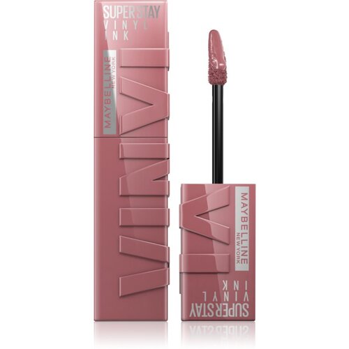 Maybelline SuperStay Vinyl Ink dolgoobstojna tekoča &amp;scaron;minka 110 AWESTRUCK 4,2 ml Slike
