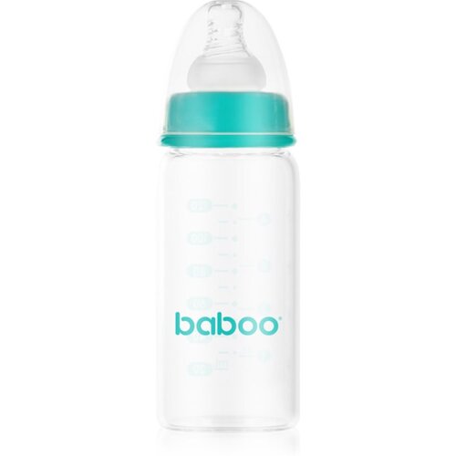 Baboo Anti-Colic Glass Bottle steklenička z ventilom proti kolikam 0m+ 120 ml Slike