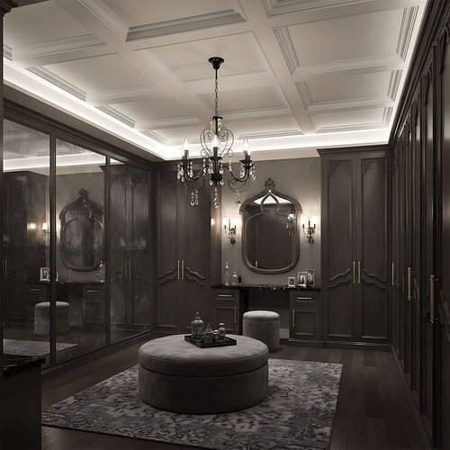 Toolight Elegantni Luster EBT010-5CP BLACK Slike