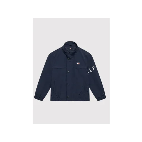 Tommy Hilfiger Prehodna jakna Tonal Blocking KB0KB07520 Mornarsko modra Regular Fit
