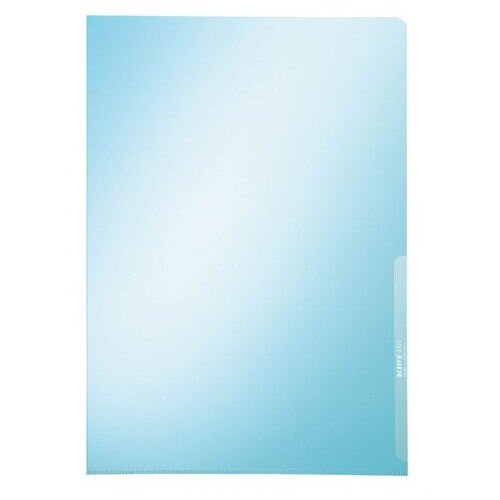 Esselte Leitz L mapa PVC sijaj, 100/1, modra Slike